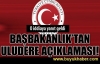 Başbakanlık'tan akşam açıklaması