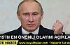 Putin, kendisi için 2015 yılının en önemli olayını açıkladı