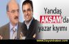 Yandaş Akşam'da yazar kıyımı