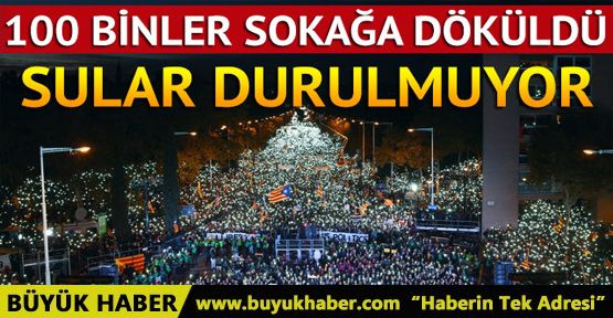 100 binler sokağa döküldü! Sular durulmuyor