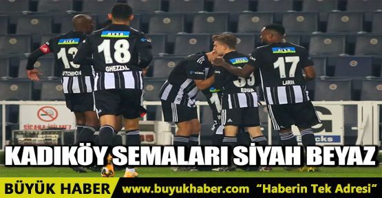 10 kişi kalan Beşiktaş, Fenerbahçe'ye Kadıköy'ü dar etti