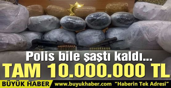 10 milyonluk uyuşturucu