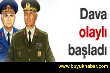 12 Eylül davası başladı, sanıklar ekrana yansıtıldı