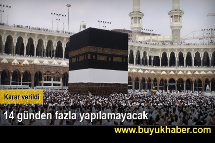 14 günden fazla yapılamayacak