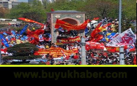 1 Mayıs Taksim'de.
