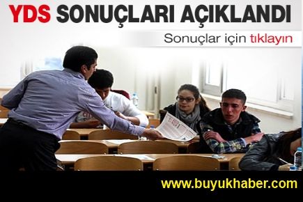 2013 YDS sonuçları açıklandı