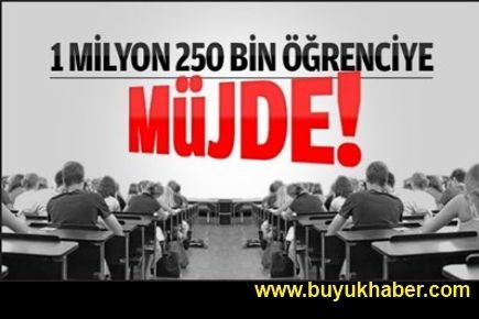 2013'te burs ve kredilere yüzde 8 zam