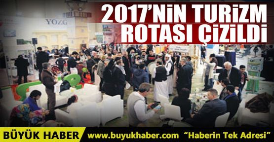 2017’nin turizm rotası çizildi