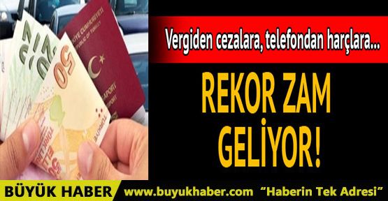 2018'in vergi, harç ve cezaları
