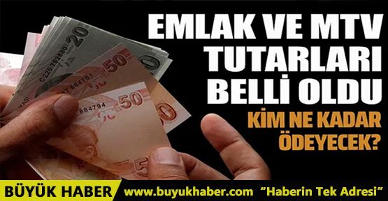 2021 Emlak vergisi ve Motorlu Taşıtlar Vergisi tutarları belli oldu