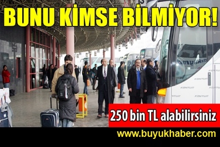 250 bin lira alma hakkınız var