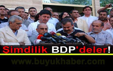 29 vekil şimdilik BDP'de