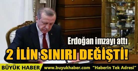 2 İLİN SINIRI DEĞİŞTİ!