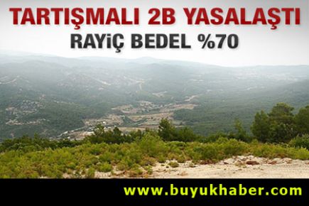 2B yasası Meclis'ten geçti
