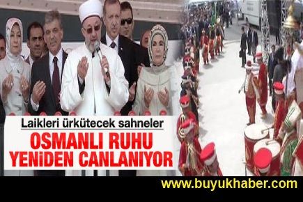 3. Köprü temeli duayla mehter marşıyla atıldı