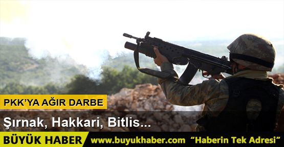 4 ildeki operasyonlarda 27 PKK'lı etkisiz hale getirildi