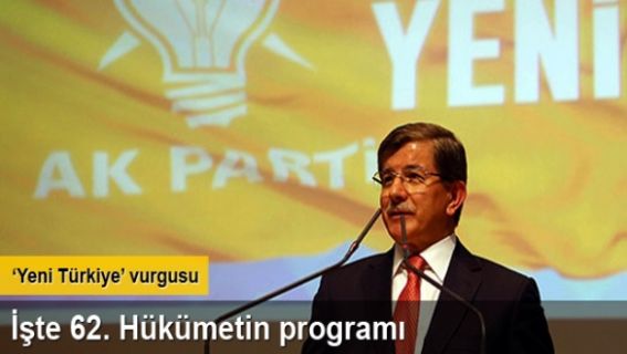 62. Hükümetin programı Meclis'te