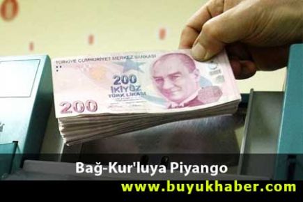 9 Bin Bağ-Kur'luya Piyango