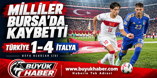 A Millî Takım, Bursa’da İtalya’ya 4-1 yenildi