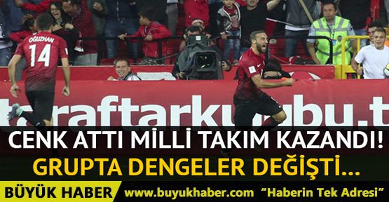 A Milli Takım Hırvatistan'ı 1-0 mağlup etti