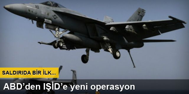 ABD ilk kez Bağdat yakınlarını bombaladı