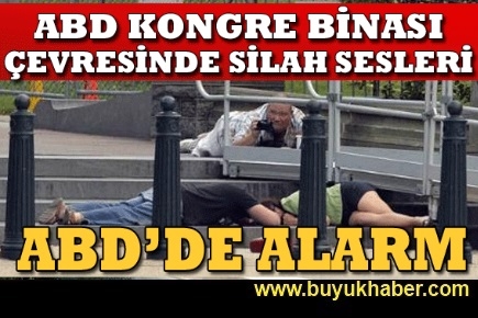 ABD Kongre binasının çevresinde silah sesleri