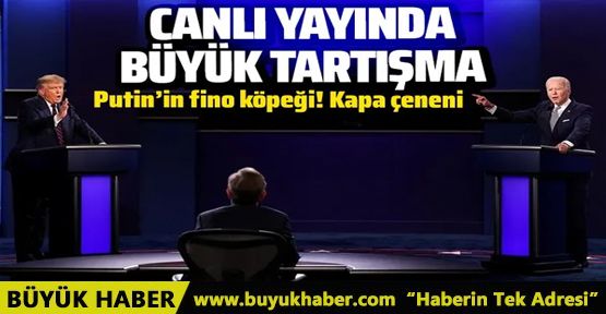 ABD'de ilk başkanlık münazarası olaylı geçti