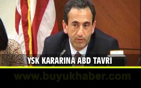 ABD'den YSK kararı için ilk tepki.