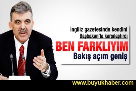 Abdullah Gül: Erdoğan'ın söylemi benden farklı