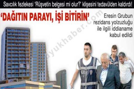 'Açık çek veriyorum, parayı dağıtın'