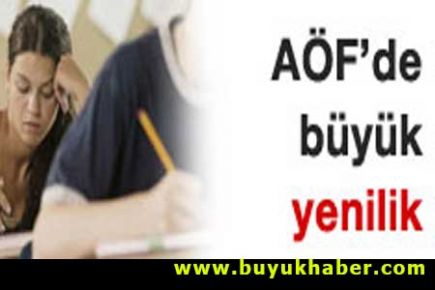 Açıköğretimde kitaplar kalkıyor
