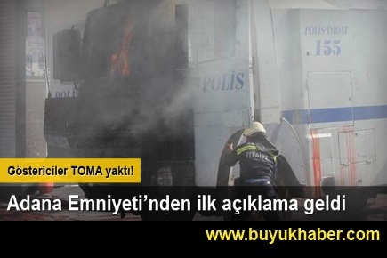 Adana Emniyeti'nden ilk açıklama