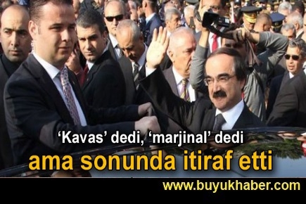 Adana Valisi Hüseyin Avni Coş'tan itiraf Gavat demişim