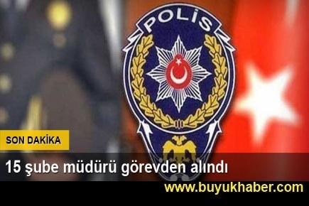 Adana'da 15 şube müdürü görevden alındı