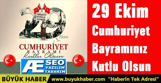 AE SEO YAZILIM 29 Ekim Kutlama Mesajı