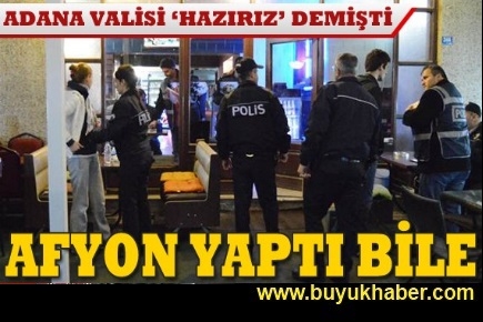 Afyon'da polis kafelerde öğrencilerin kimliğini kontrol etti