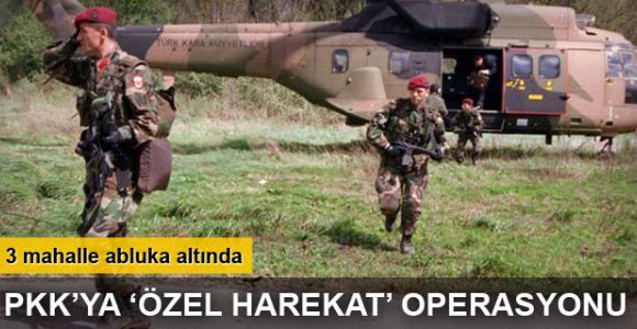 Ağrı'da 3 PKK'lı terörist öldürüldü