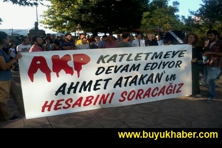 Ahmet Atakan için Halk sokaklarda