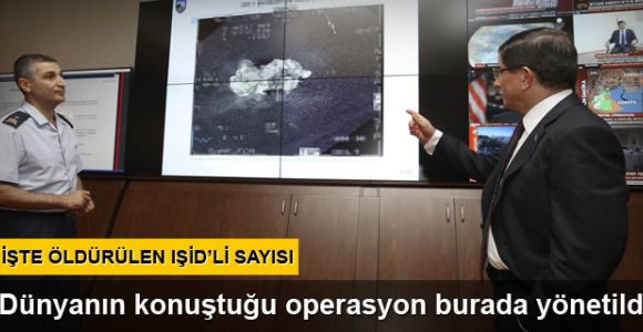 Ahmet Davutoğlu operasyonla ilgili bilgi aldı