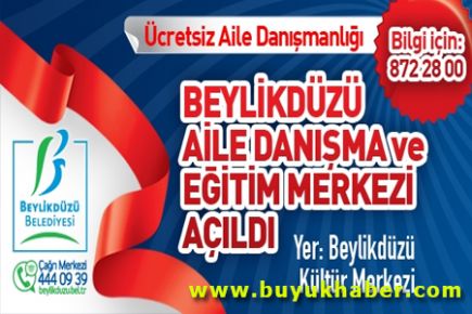 AİLE DANIŞMA MERKEZİ HİZMET VERMEYE BAŞLADI