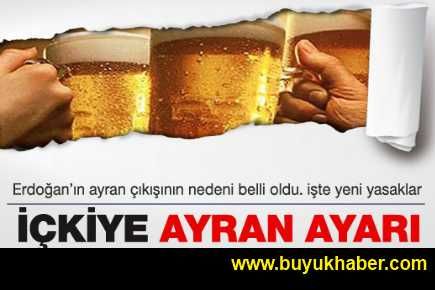 Ak Parti alkol yasağıyla ilgili harekete geçti