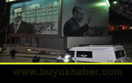 AK Parti Binasına Saldırı.