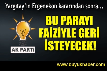 AK Parti kesilen Hazine yardımını faiziyle alacak