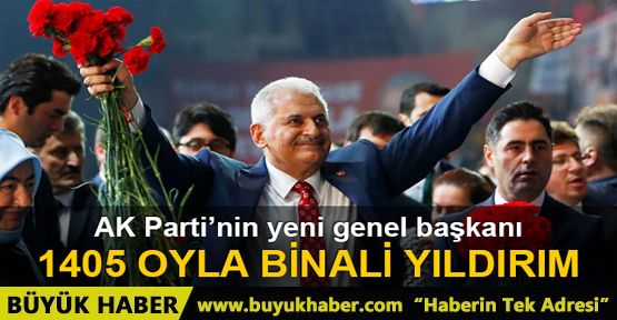 AK Parti'de yeni genel başkan Binali Yıldırım