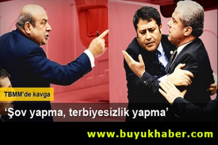 AK Parti'li Şamil Tayyar, BDP'li Hasip Kaplan ile tartıştı