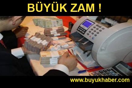 Akaryakıt, içki ve benzine büyük zam!