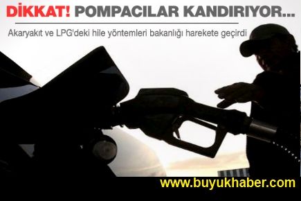 Akaryakıt ve LPG'de inanılmaz hile yöntemleri