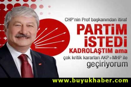 Akaydın: Partim CHP istedi kadrolaştım