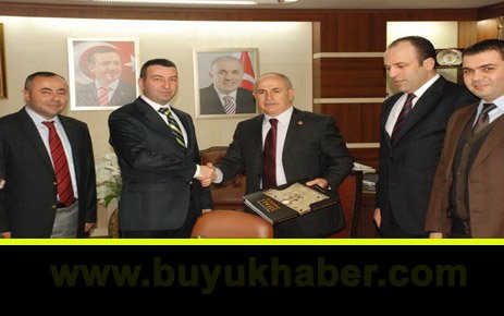 Akgün'den Görçeker'e ziyaret…