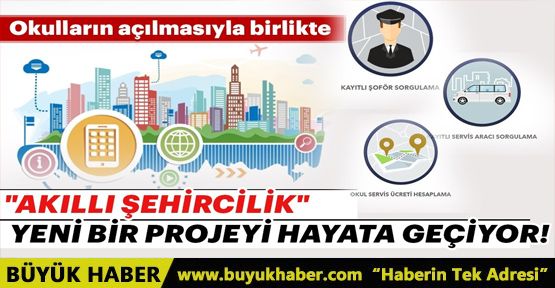 Akıllı Şehircilik konsepti çerçevesinde yeni bir proje hayata geçiyor